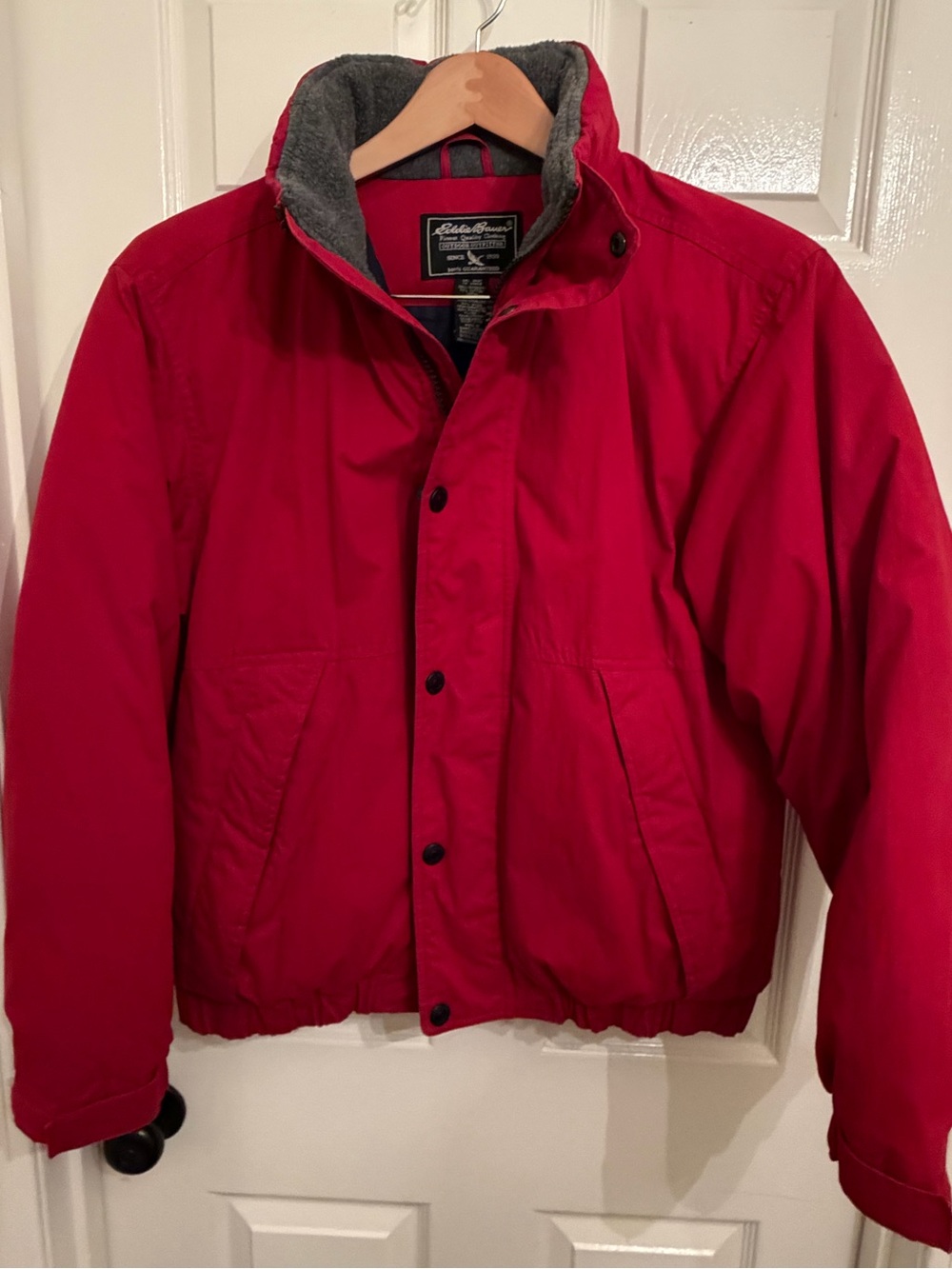 Vintage Eddie Bauer Down Bomber Jacket